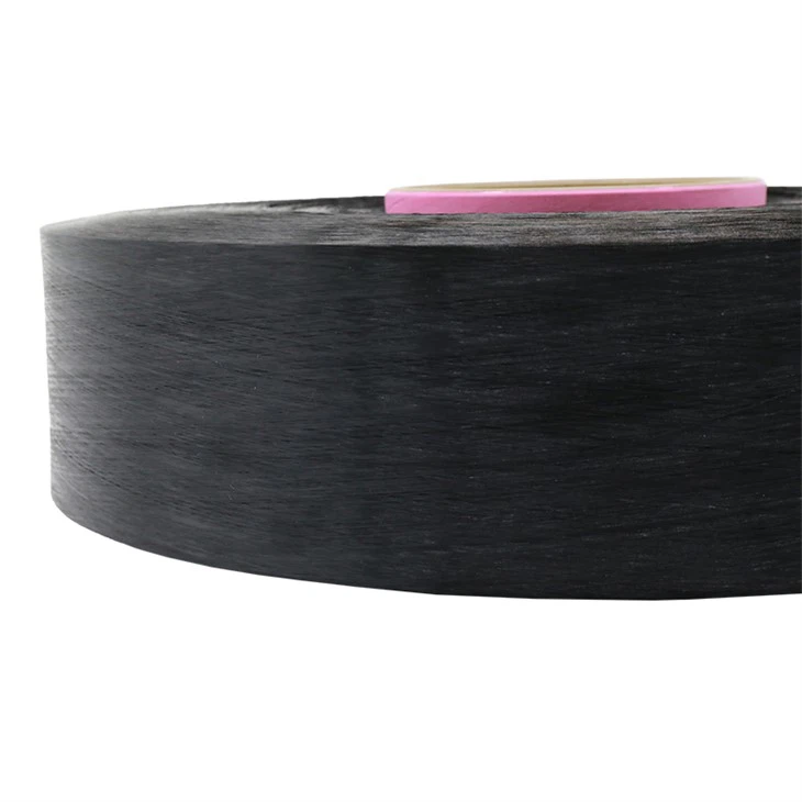 265dtex/68f Siyah Polyester Filament İplik